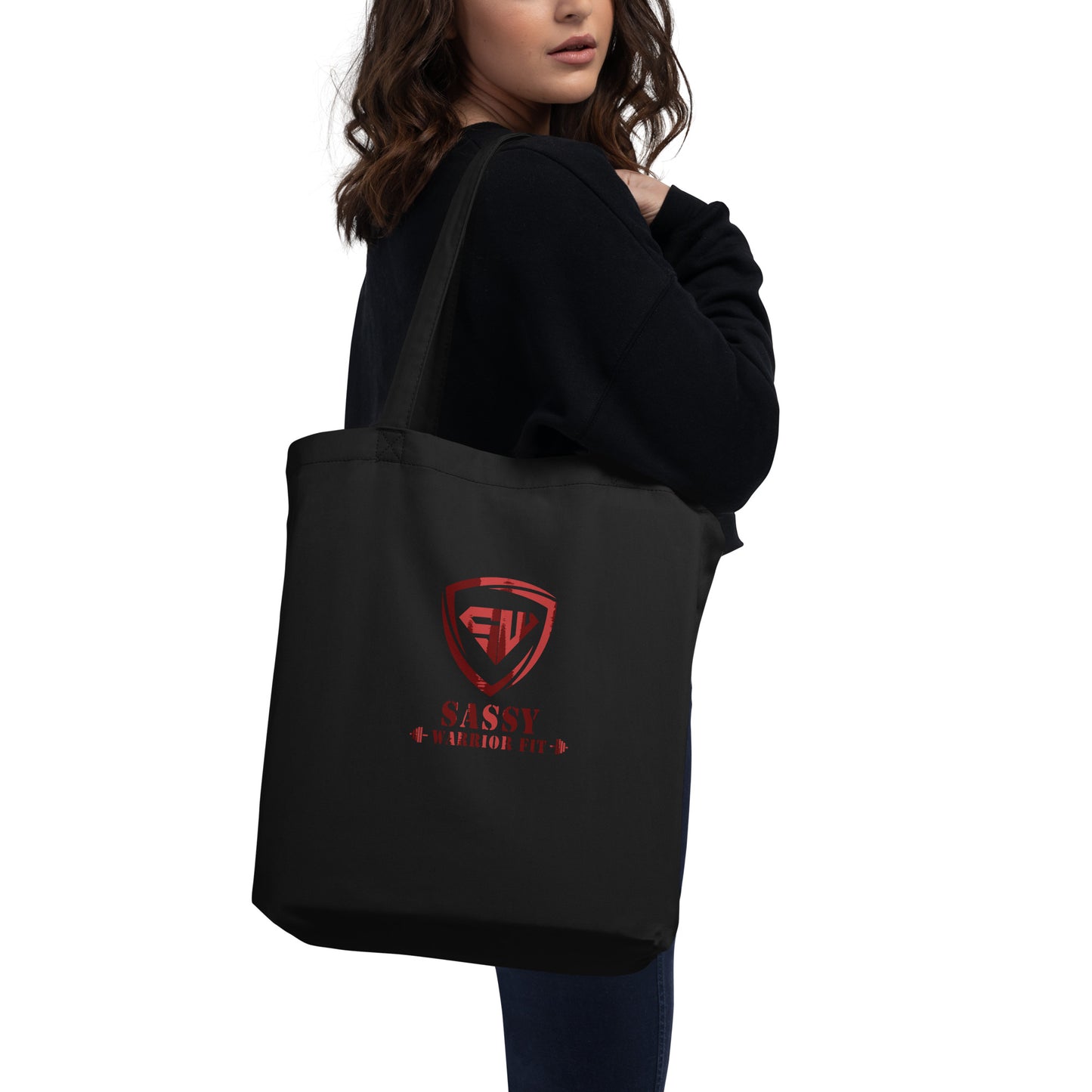 Eco Tote Bag- Red Sassy