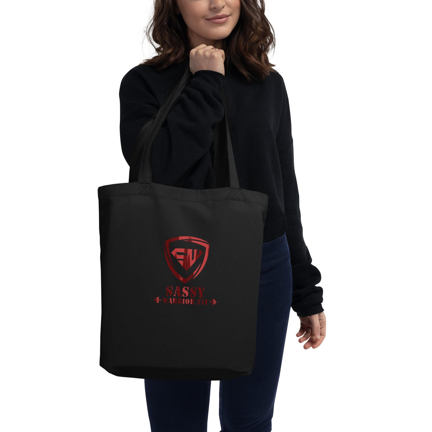 Eco Tote Bag- Red Sassy