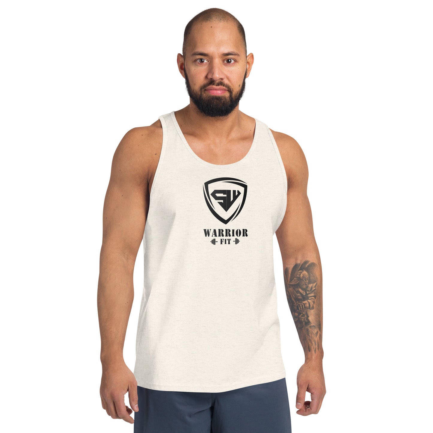 Tank Top- Black-Challenge Accepted