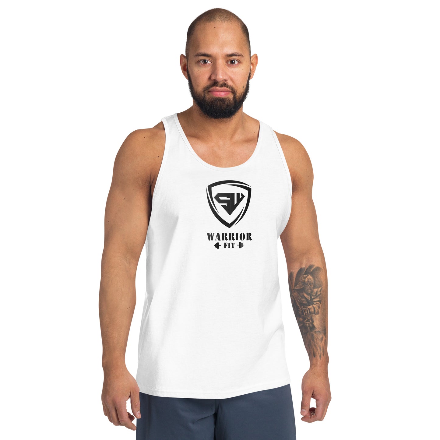 Tank Top- Black-Challenge Accepted