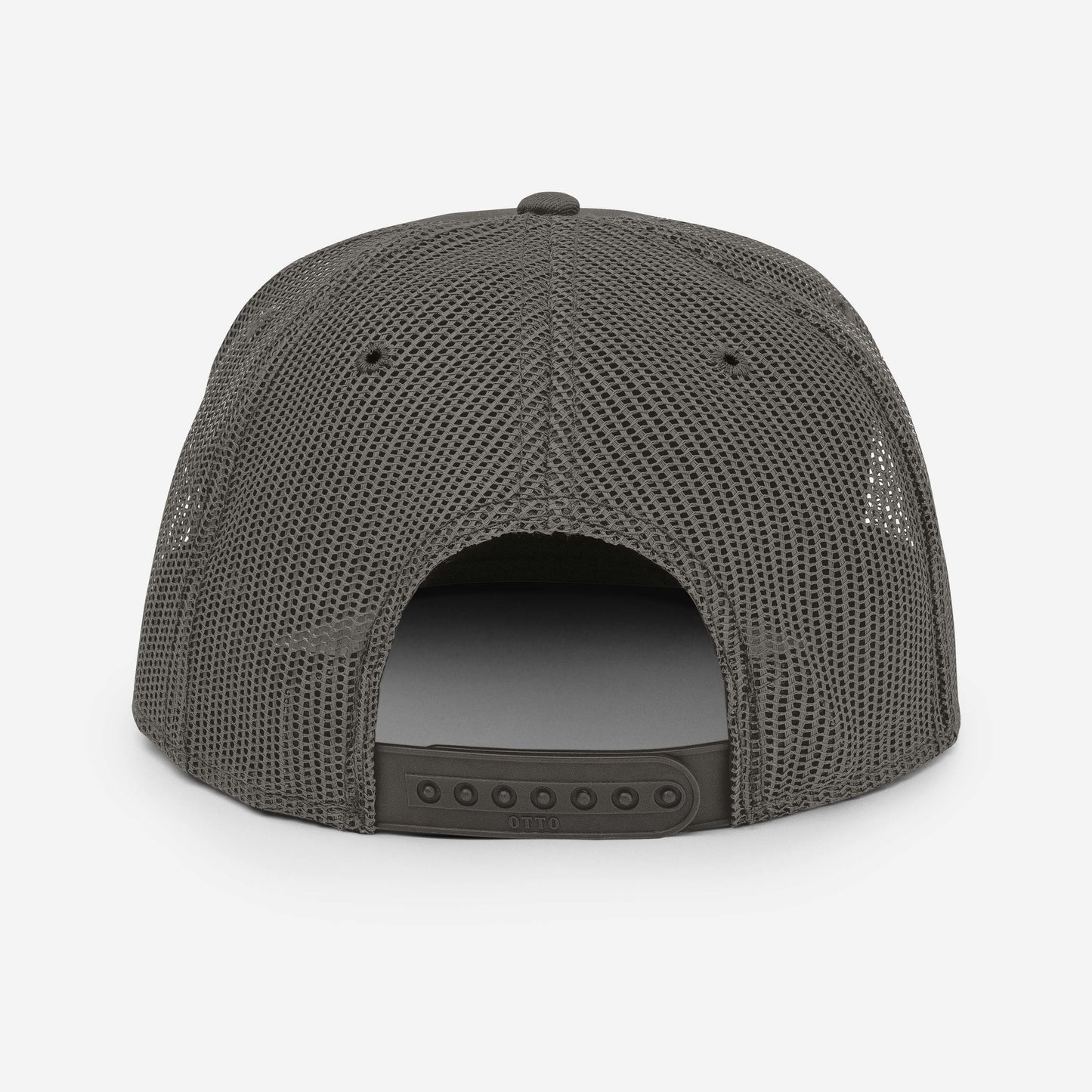 Mesh Back Snapback- Silver Warrior