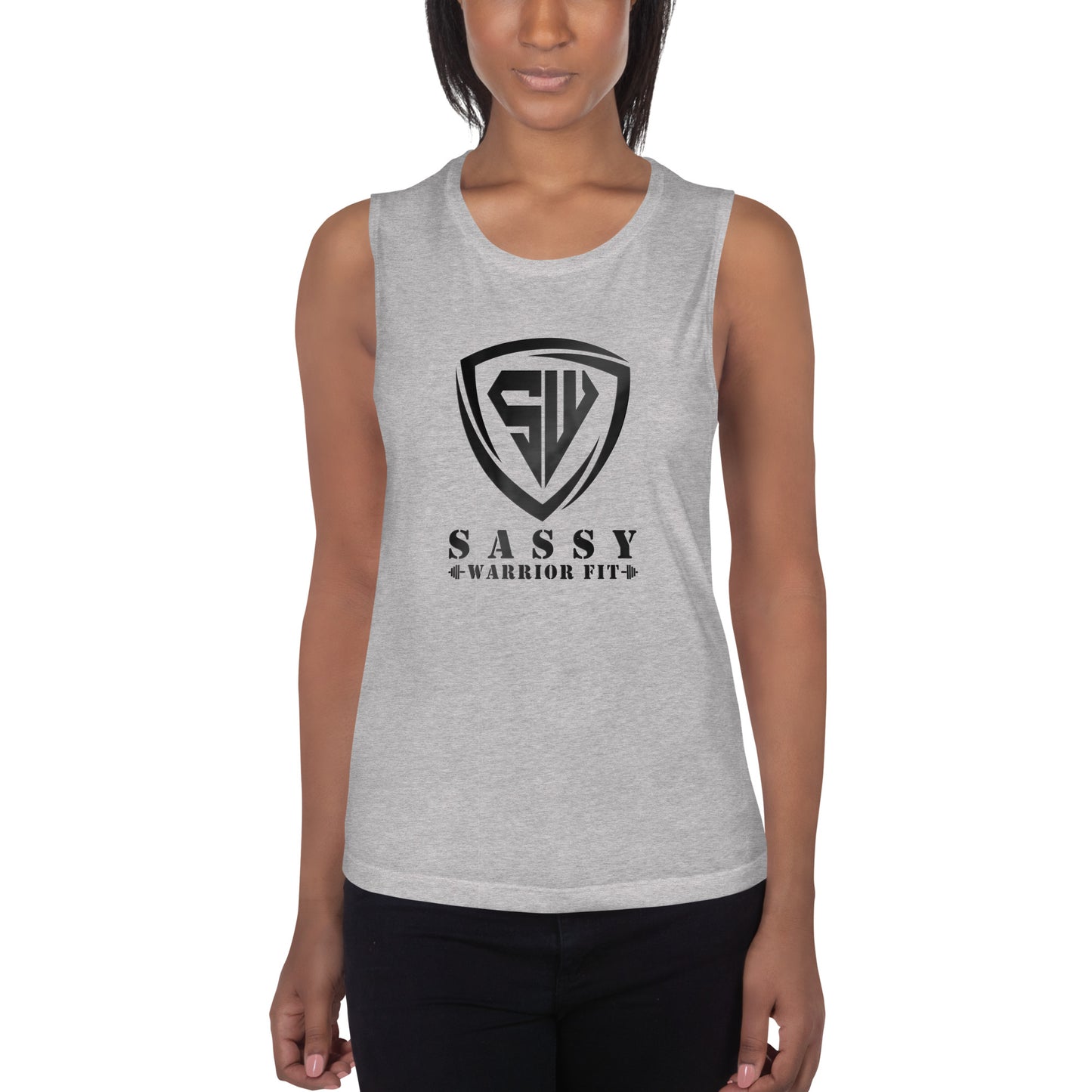 Ladies’ Muscle Tank- Front only