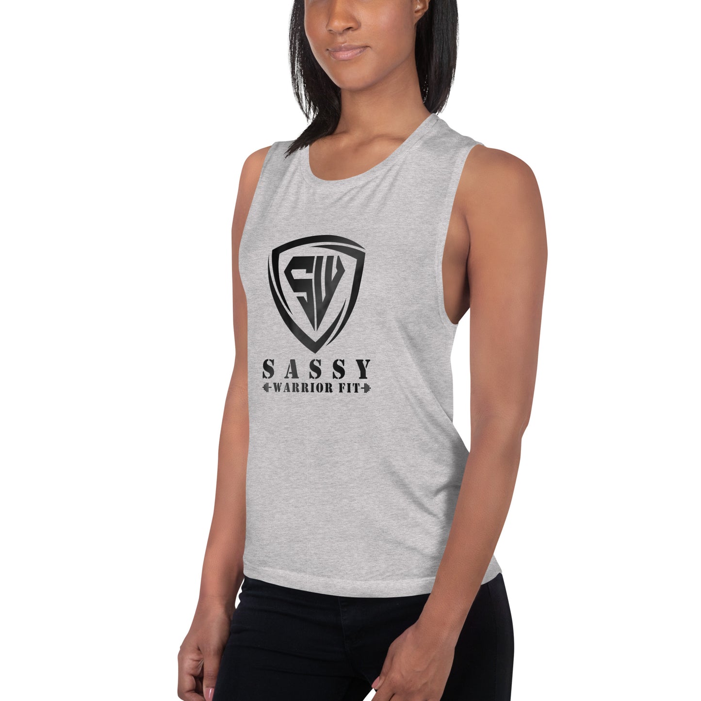 Ladies’ Muscle Tank- Front only