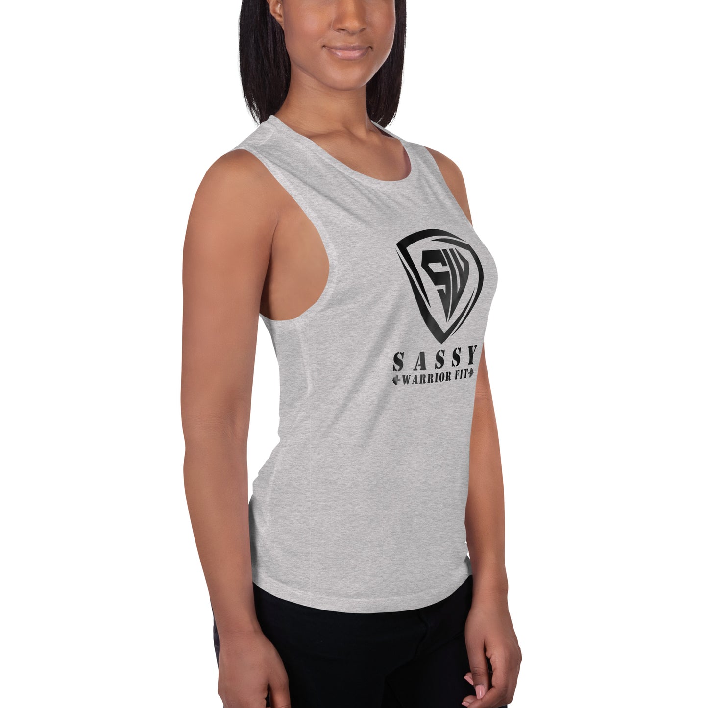 Ladies’ Muscle Tank- Front only