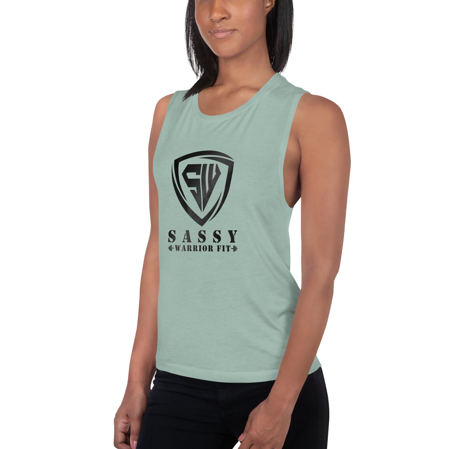 Ladies’ Muscle Tank- Front only