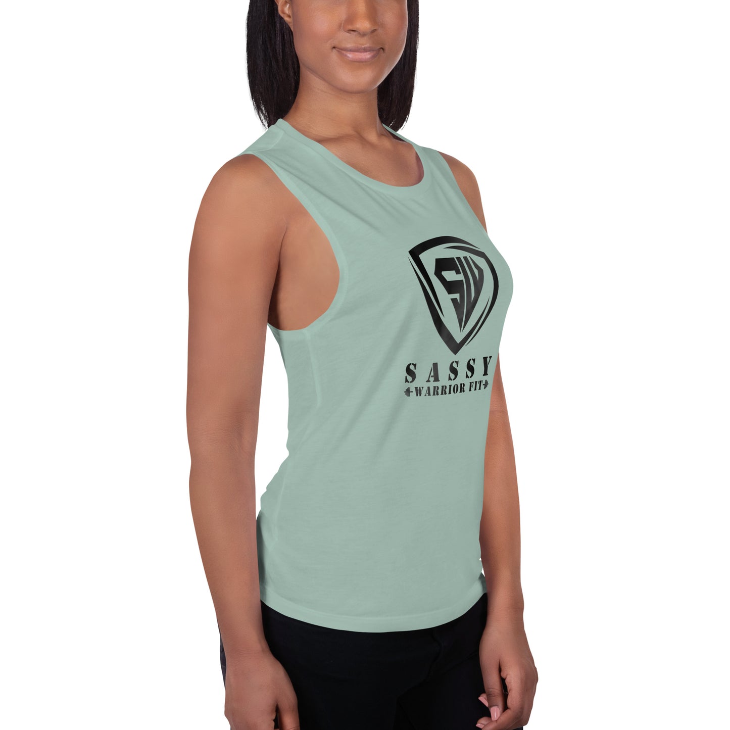 Ladies’ Muscle Tank- Front only