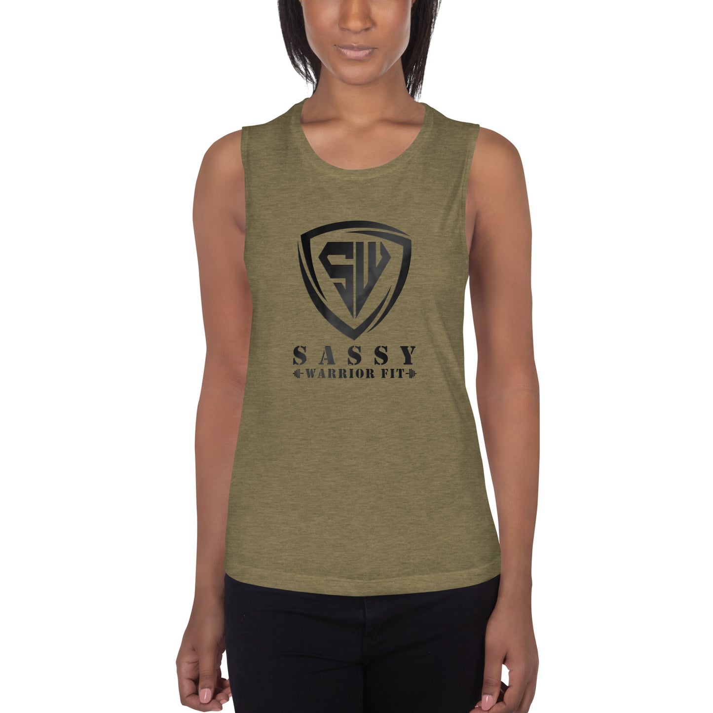 Ladies’ Muscle Tank- Front only