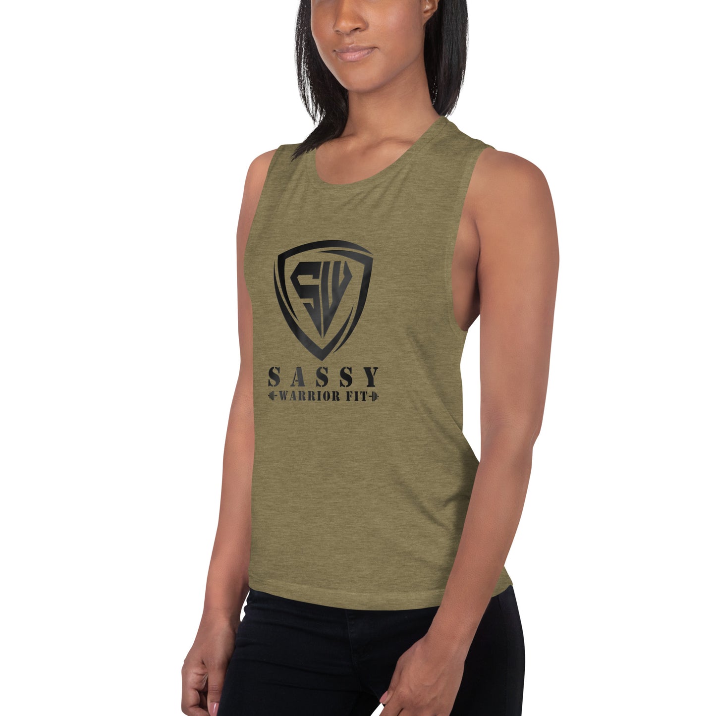 Ladies’ Muscle Tank- Front only