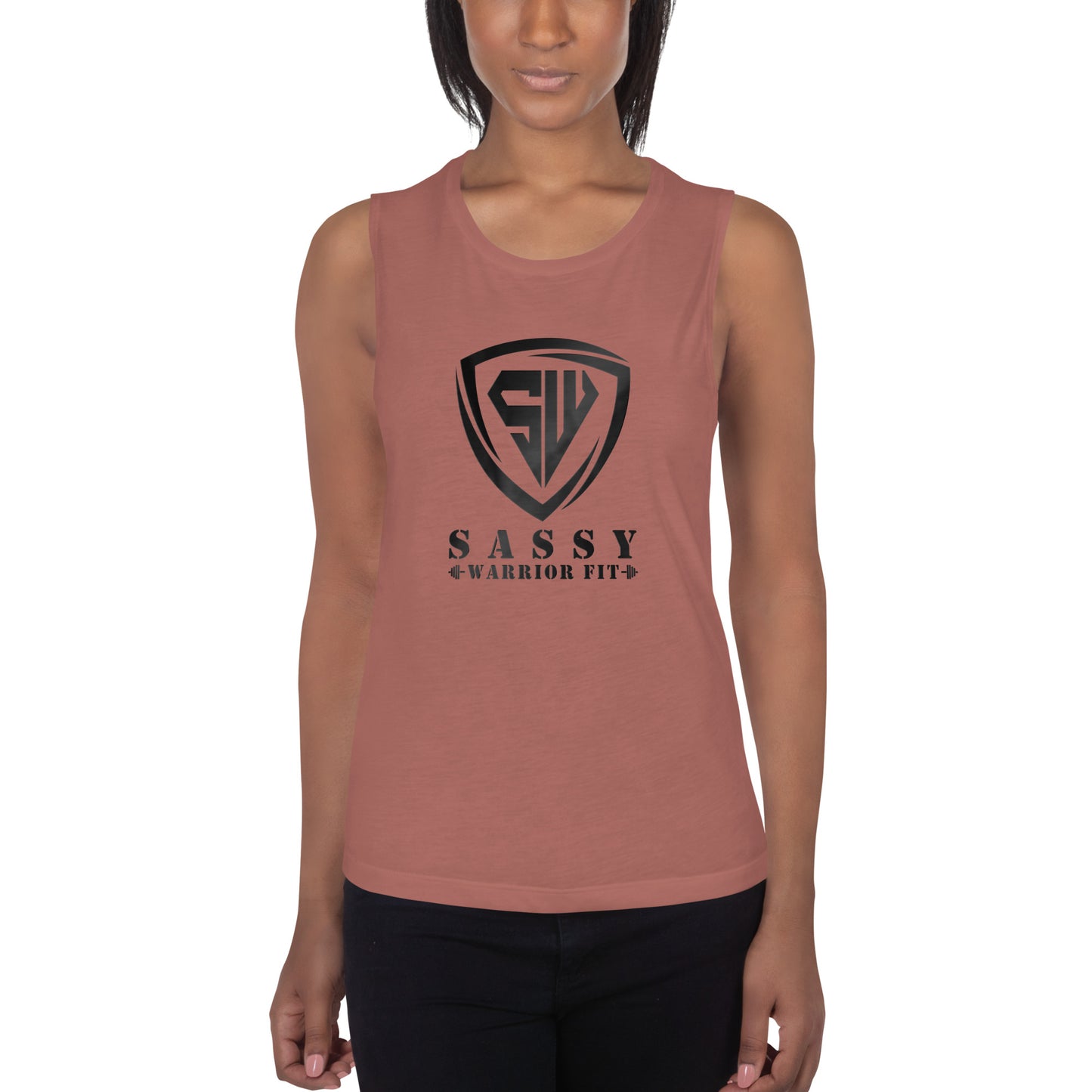 Ladies’ Muscle Tank- Front only