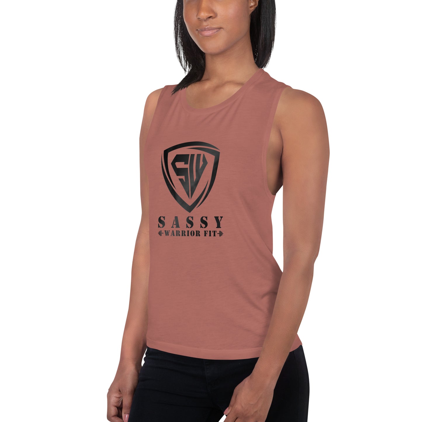 Ladies’ Muscle Tank- Front only