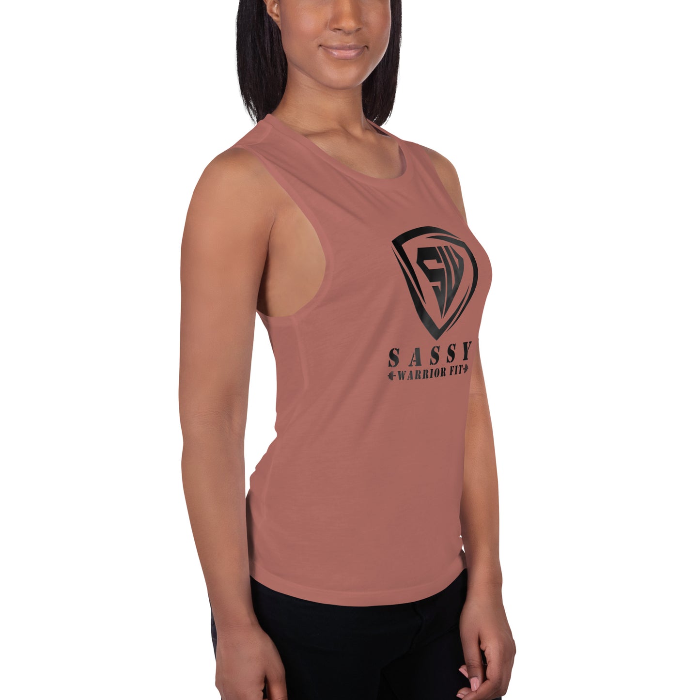 Ladies’ Muscle Tank- Front only