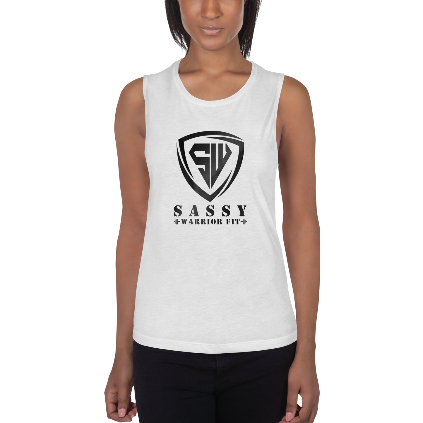 Ladies’ Muscle Tank- Front only