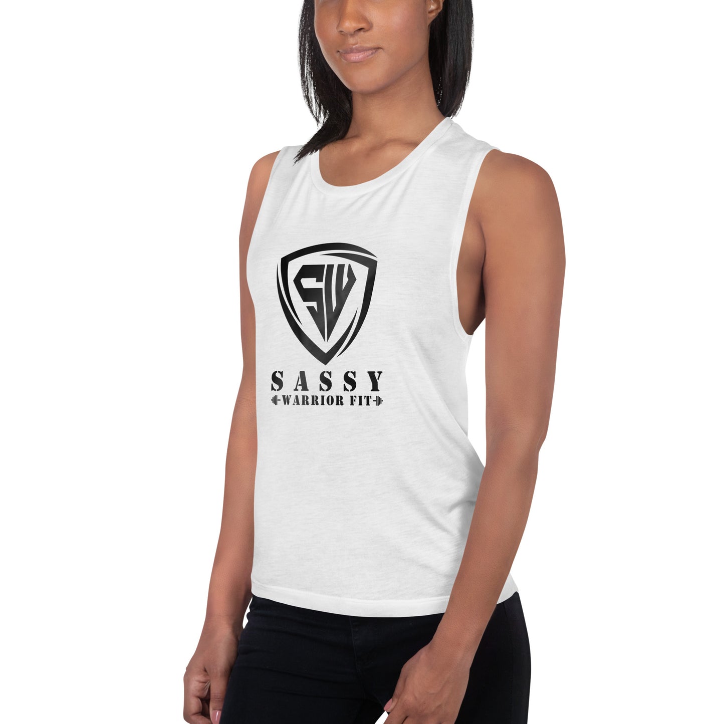 Ladies’ Muscle Tank- Front only