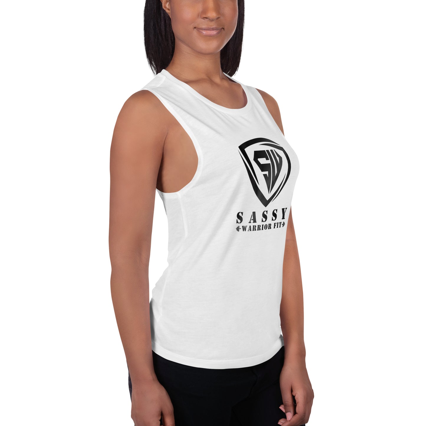 Ladies’ Muscle Tank- Front only