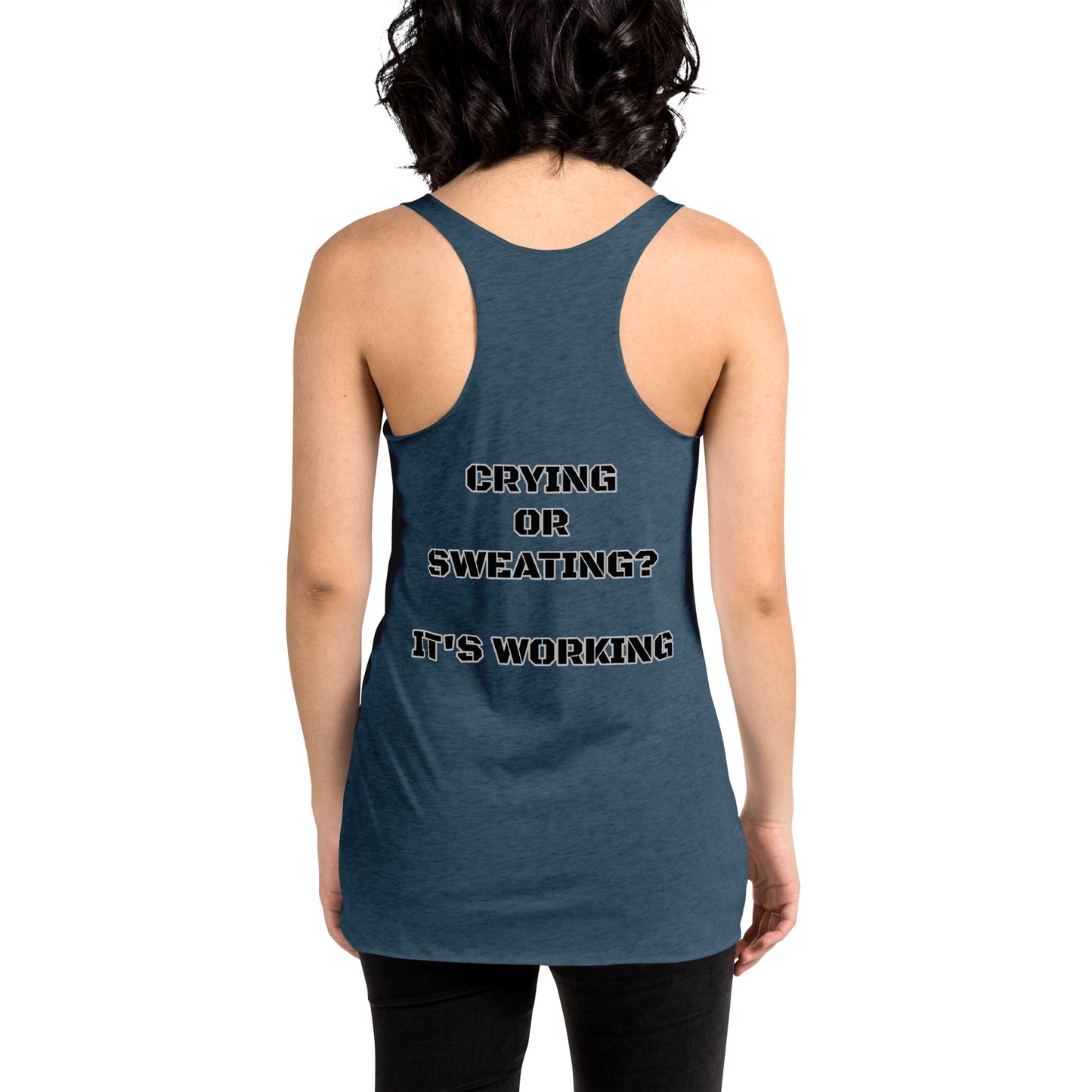 Tank- sweat or crying?